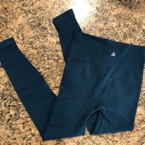 Balance Athletica Turquoise Seamless Leggings